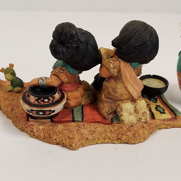 Vtg Friends Of The Feather Figurines Enesco Lot Beauty Hug Love For Many Moons - Picture 9 of 16